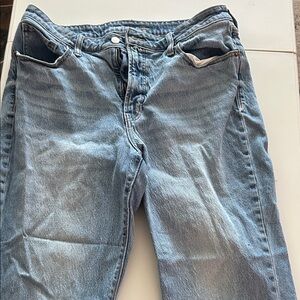 Old Navy Light Blue Women’s High Rise OG Straight Relaxed Jeans